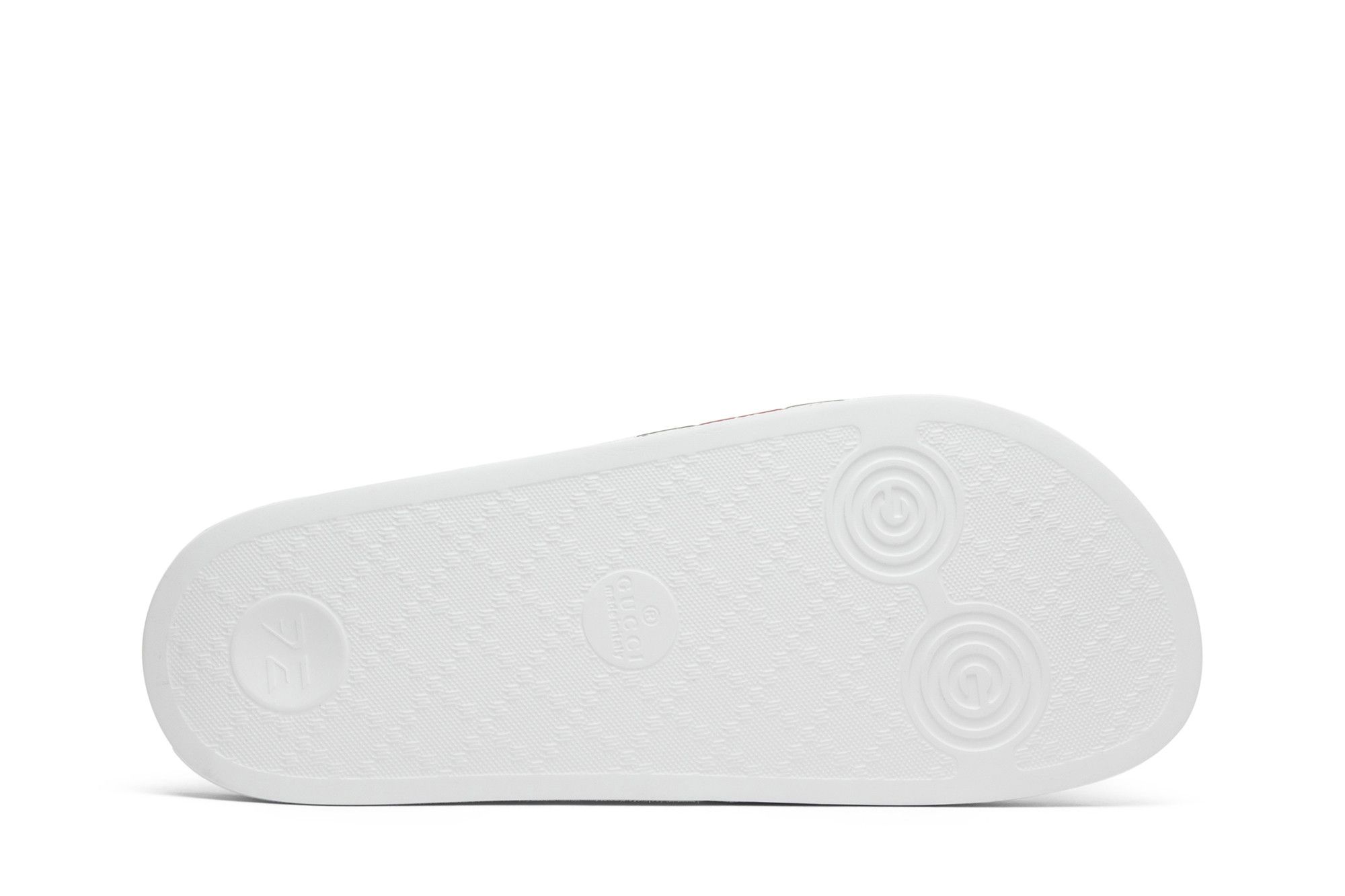 Buy Gucci Pursuit 72 Rubber Slide White 308234 GIB10 9079 GOAT CA