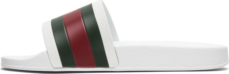 Gucci Pursuit 72 Rubber Slide White