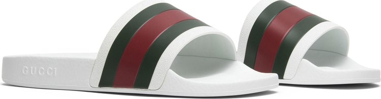 Gucci Pursuit 72 Rubber Slide White