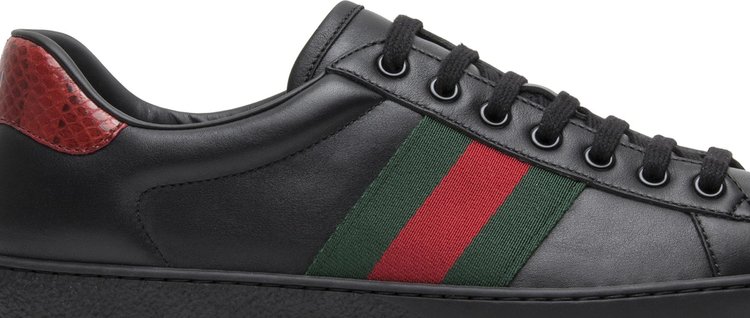 Gucci Ace Leather Black