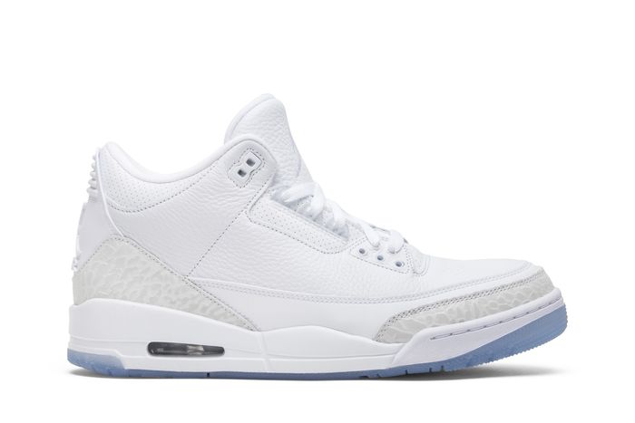 triple white retro 3