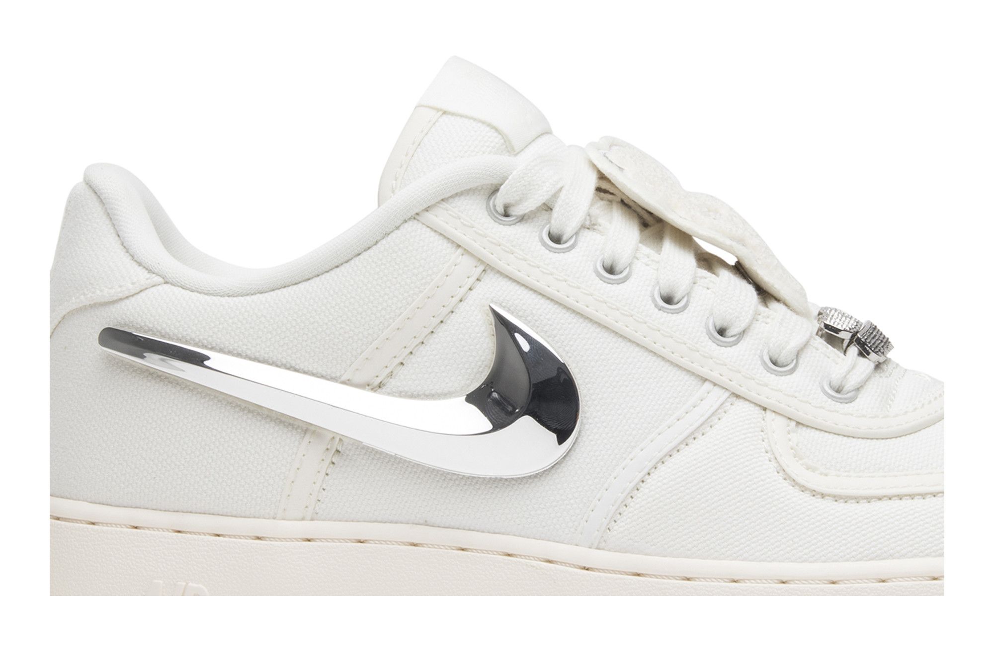 Air force 1 white travis scott sales
