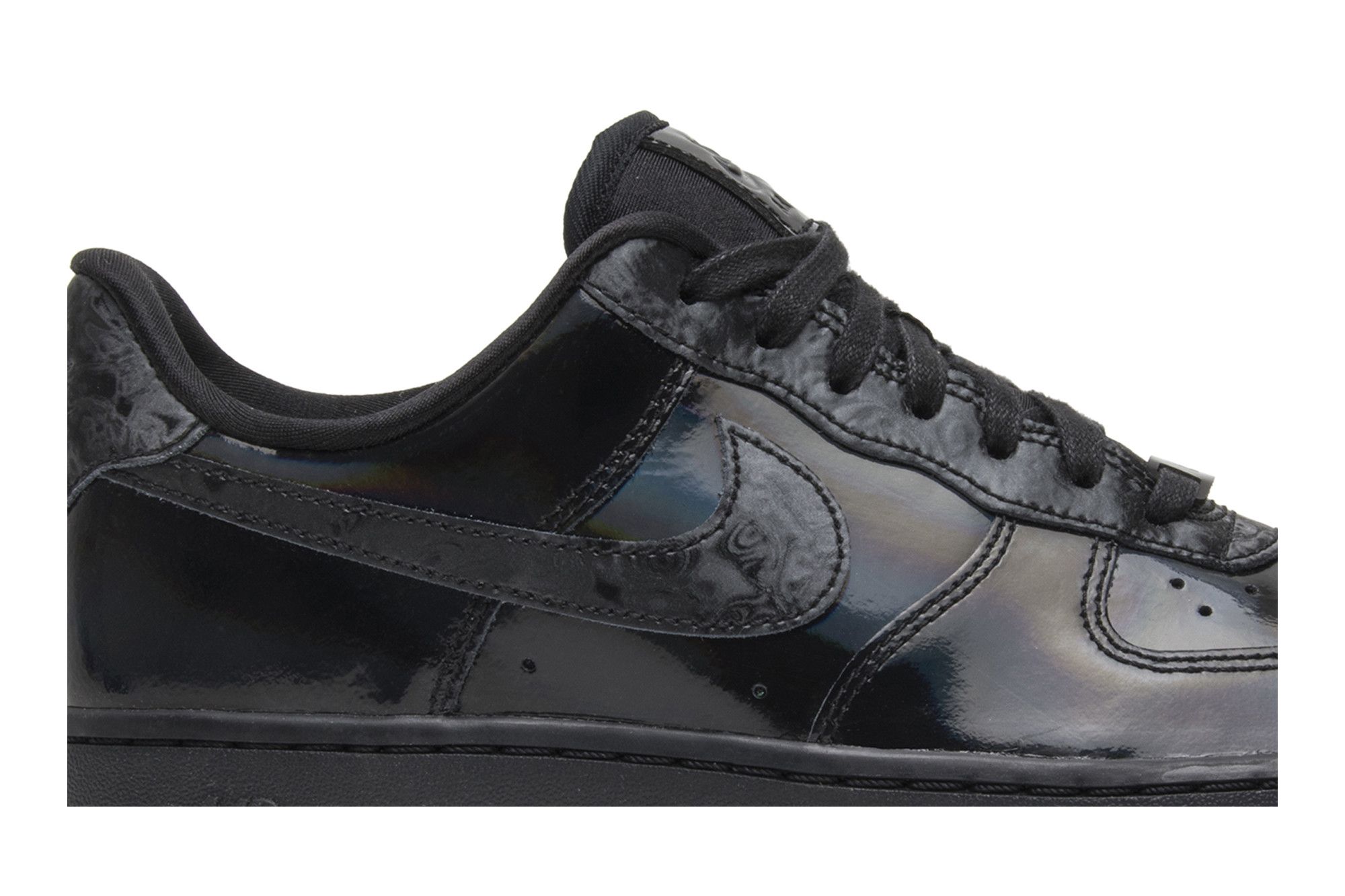 Shiny black air force 1 2025