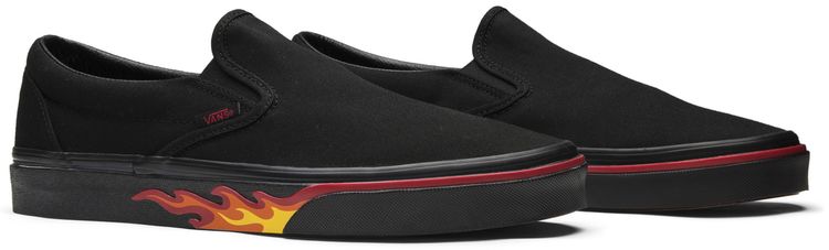 Vans Slip On Flame Wall
