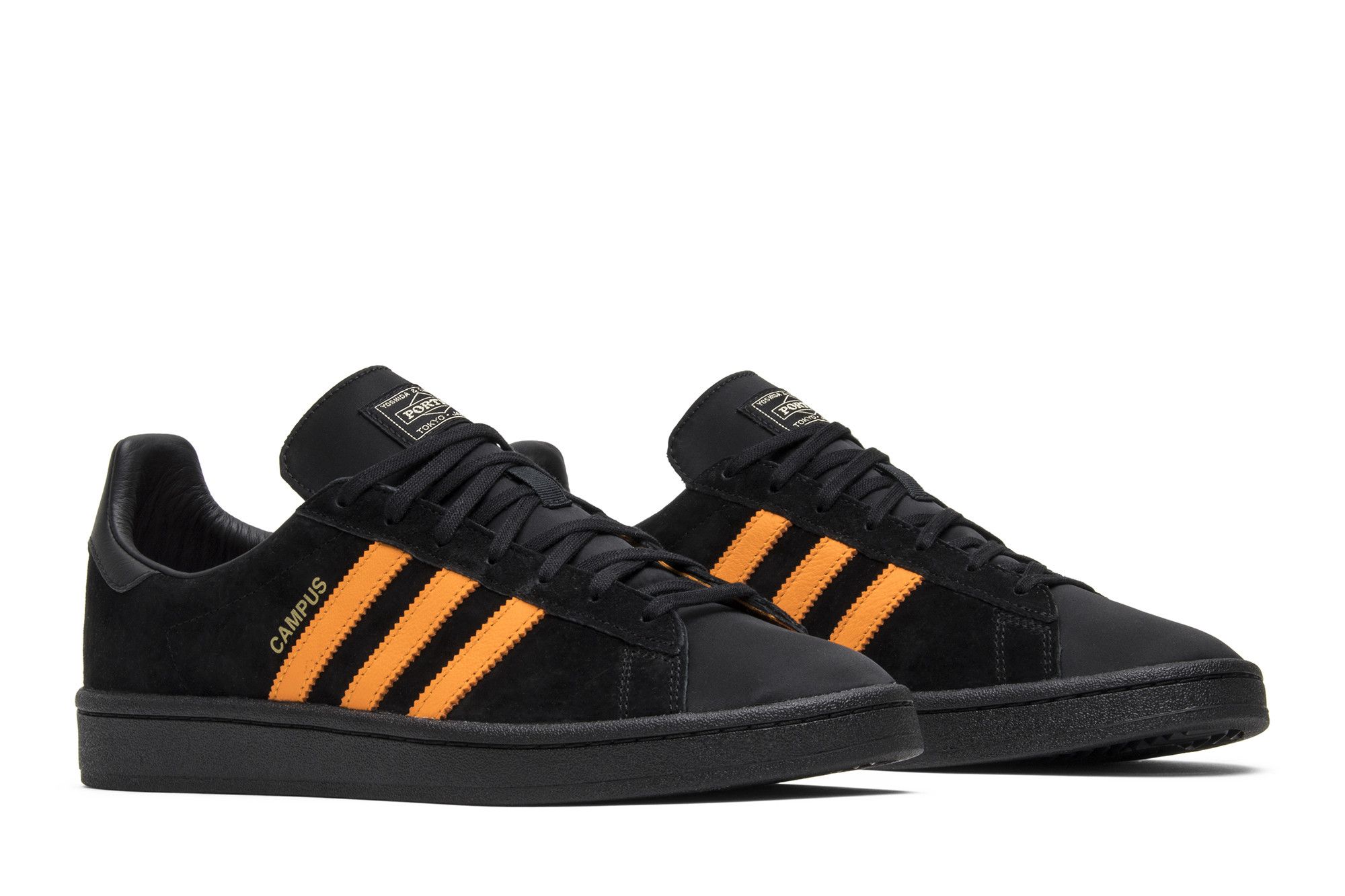 【新品未使用】×PORTER CAMPUS 305 黒橙 限定モデル Buy Porter x adidas Campus 'Black Orange' - B28143 | GOAT