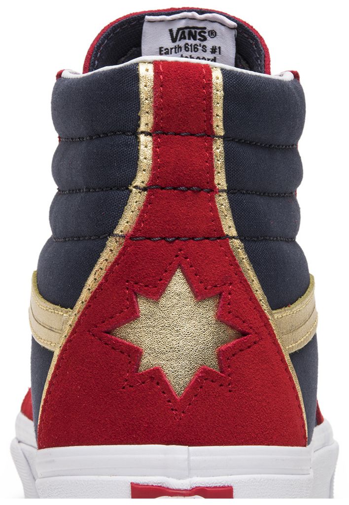 Vans Marvel x SK8 Hi Captain Marvel