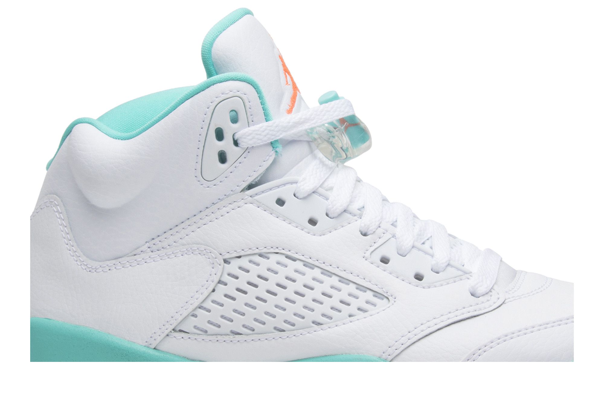 Air jordan 5 gs light aqua hotsell
