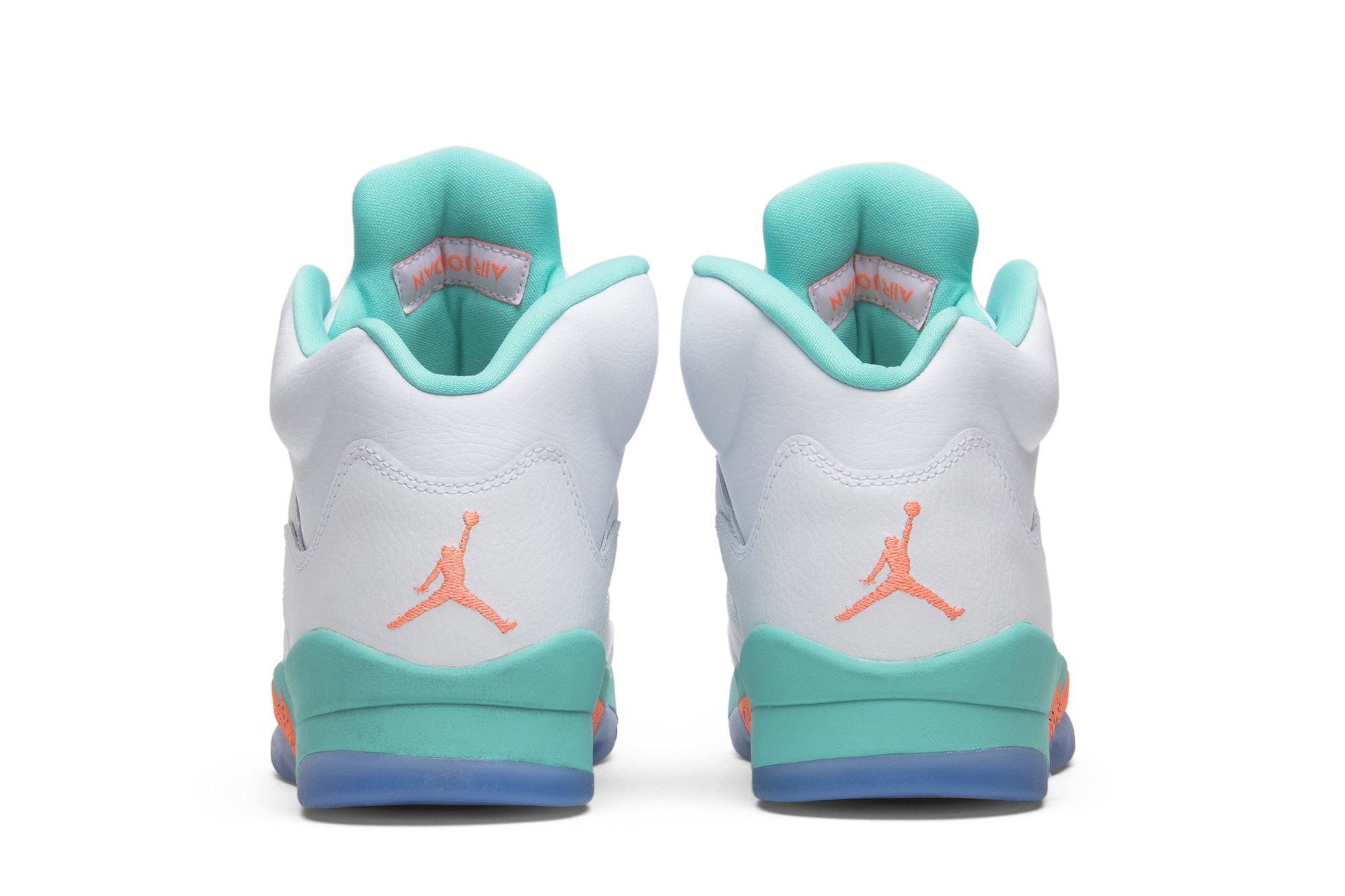 Jordan 5 retro light aqua on sale