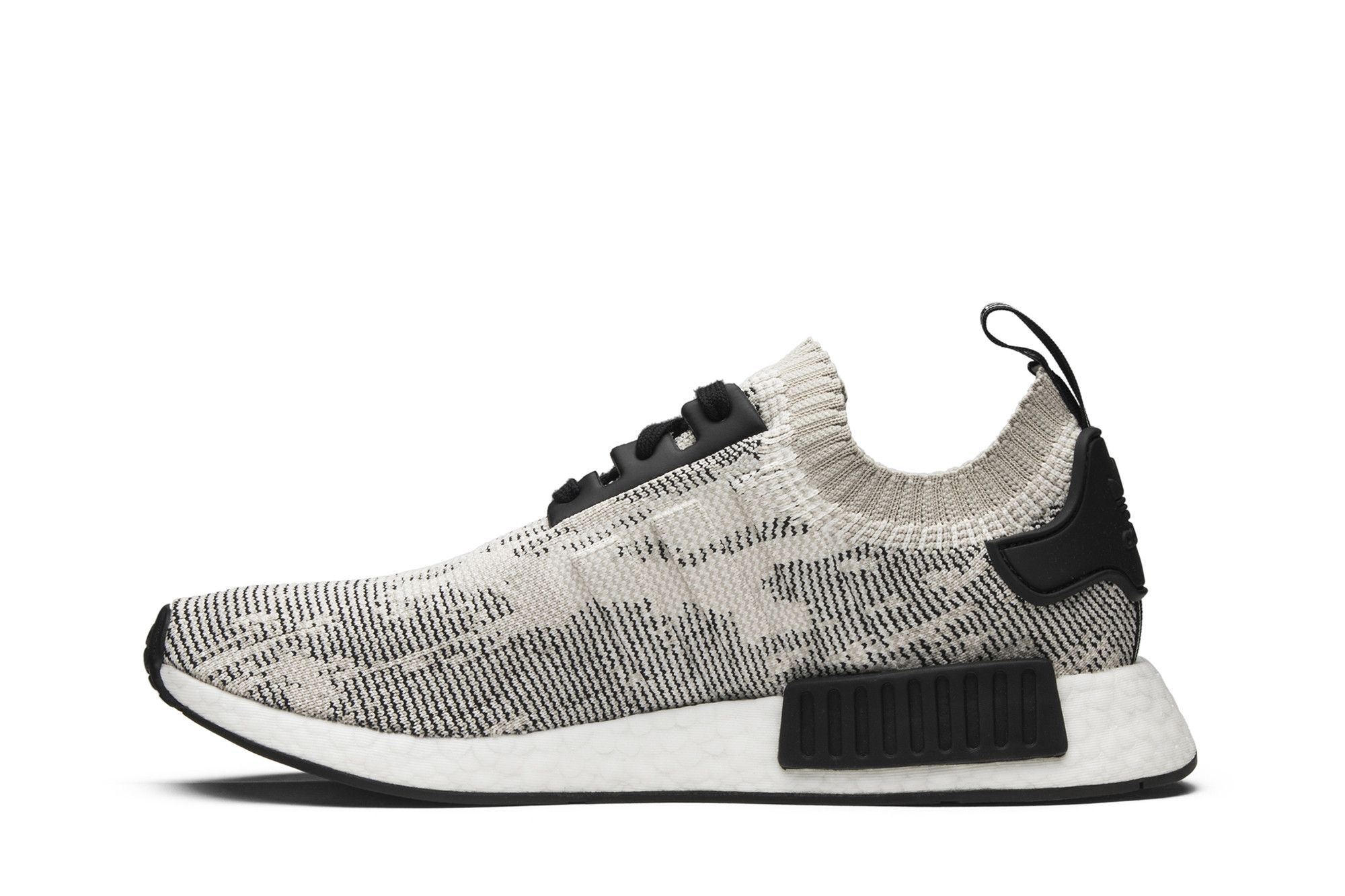 Size 5.5 NMD R1 Primeknit Sesame