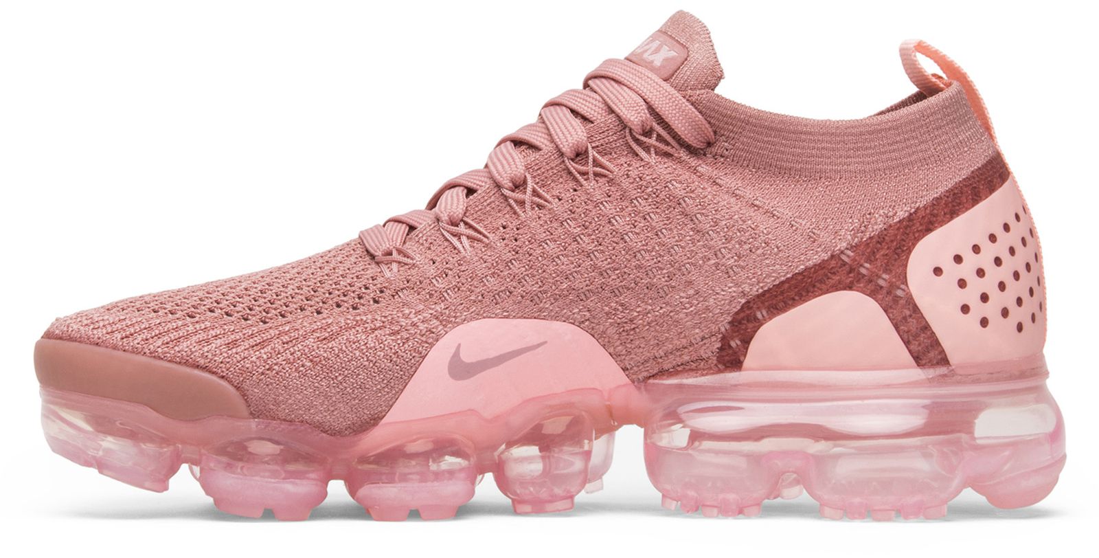 vapormax flyknit 2 pink and grey