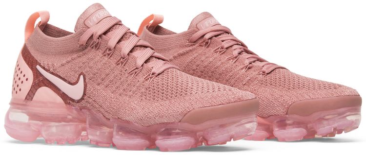 Wmns Air VaporMax Flyknit 2 Rust Pink