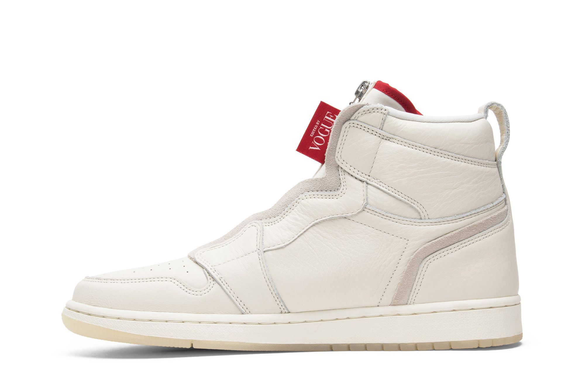 Size 10.5 Anna Wintour x Wmns Air Jordan 1 Retro High Zip Sail