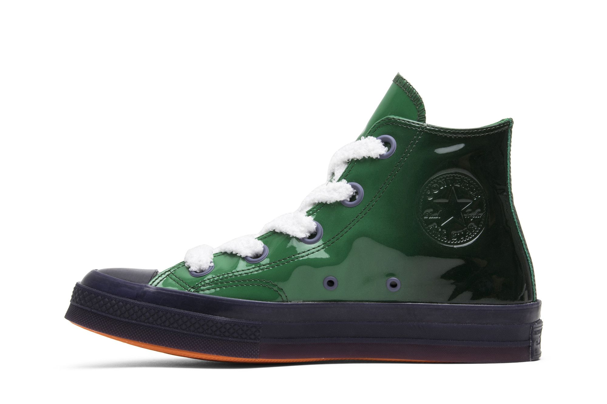 Converse x jw anderson patent leather chuck 70 high top shop