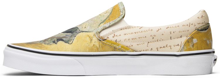 Vincent Van Gogh x Vans Slip On Skull