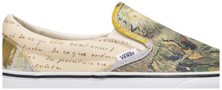 Vincent Van Gogh x Vans Slip On Skull