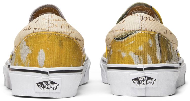 Vincent Van Gogh x Vans Slip On Skull