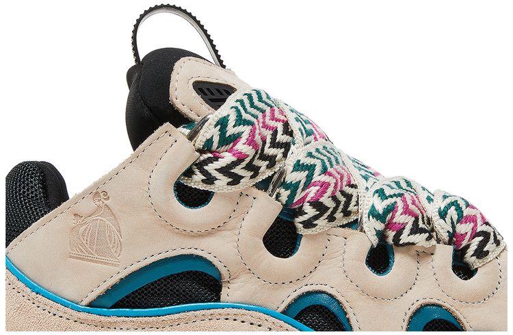 Lanvin Wmns Curb Sneakers Ecru Black