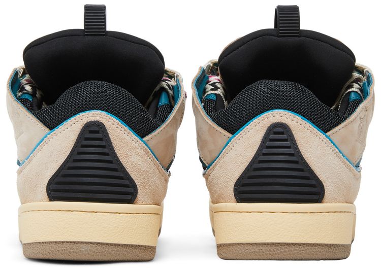 Lanvin Wmns Curb Sneakers Ecru Black