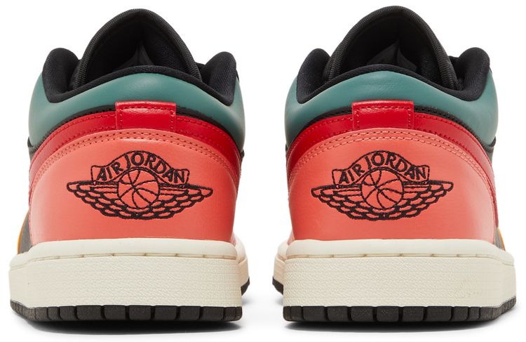 Wmns Air Jordan 1 Low SE Black Multi Color