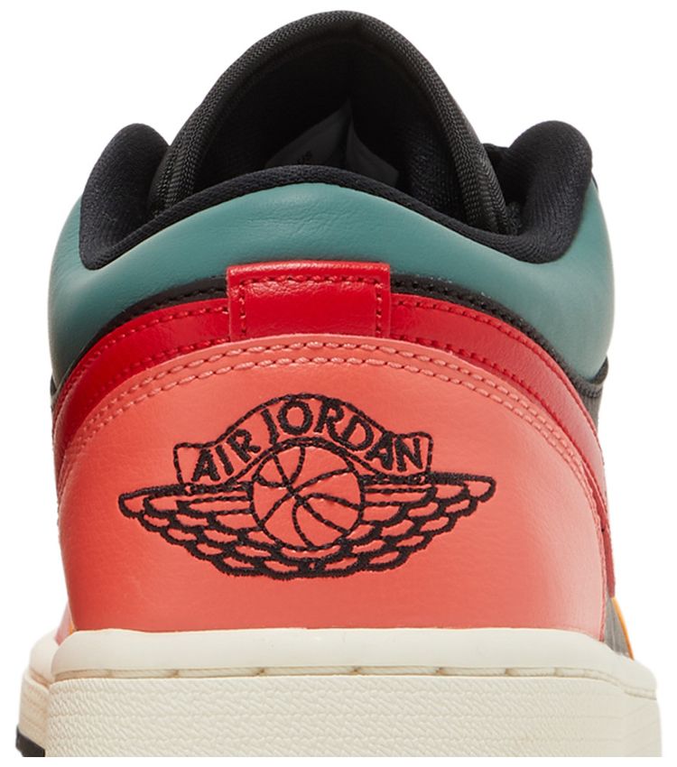 Wmns Air Jordan 1 Low SE Black Multi Color