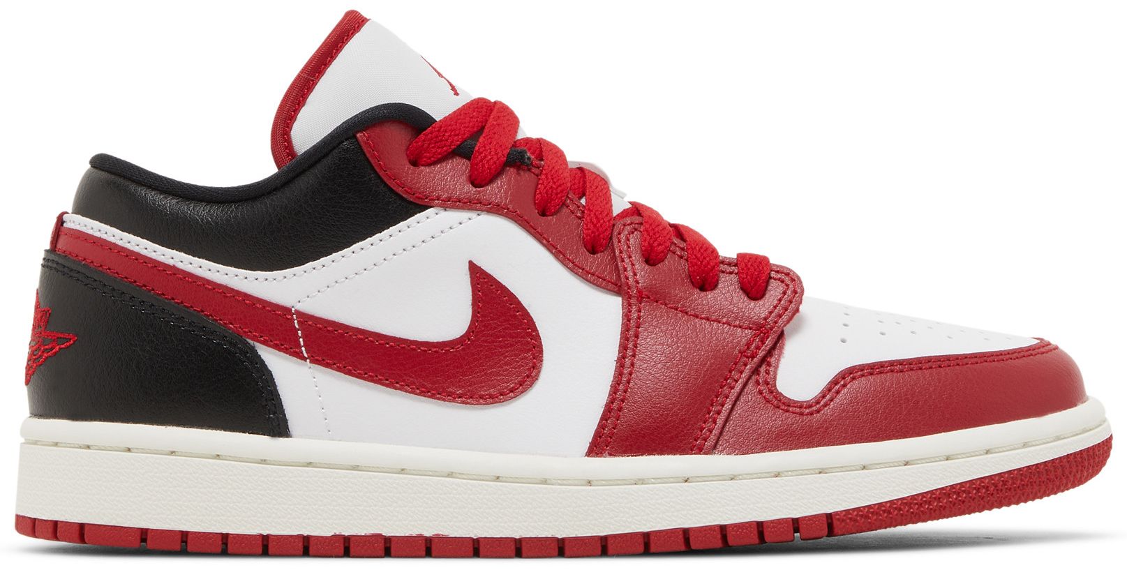 Buy Wmns Air Jordan 1 Low 'White Gym Red' DC0774 160 GOAT