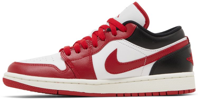 Wmns Air Jordan 1 Low White Gym Red