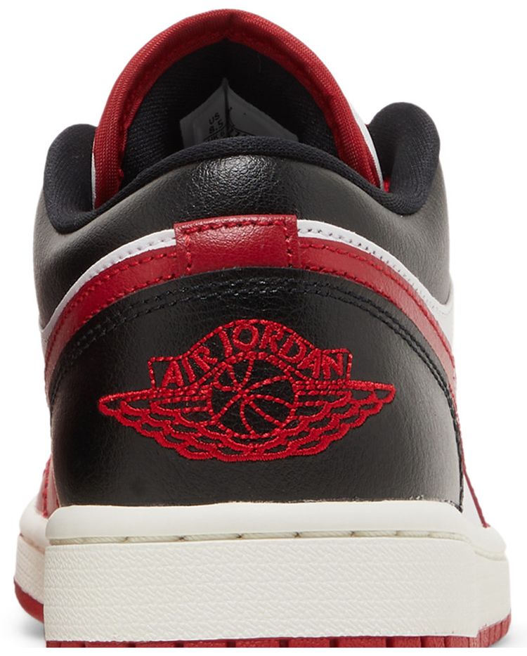 Wmns Air Jordan 1 Low White Gym Red