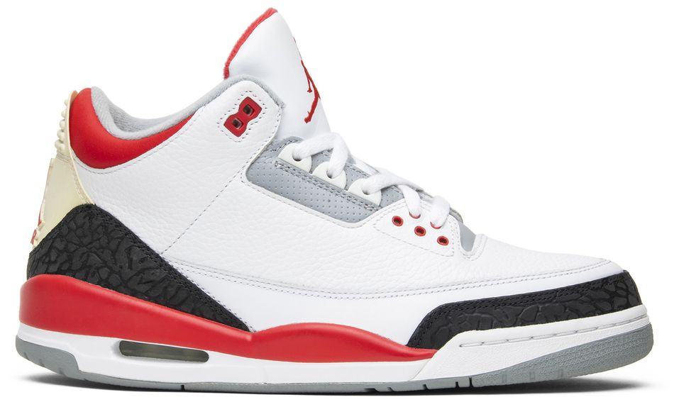 air jordan 3 retro fire red 2007