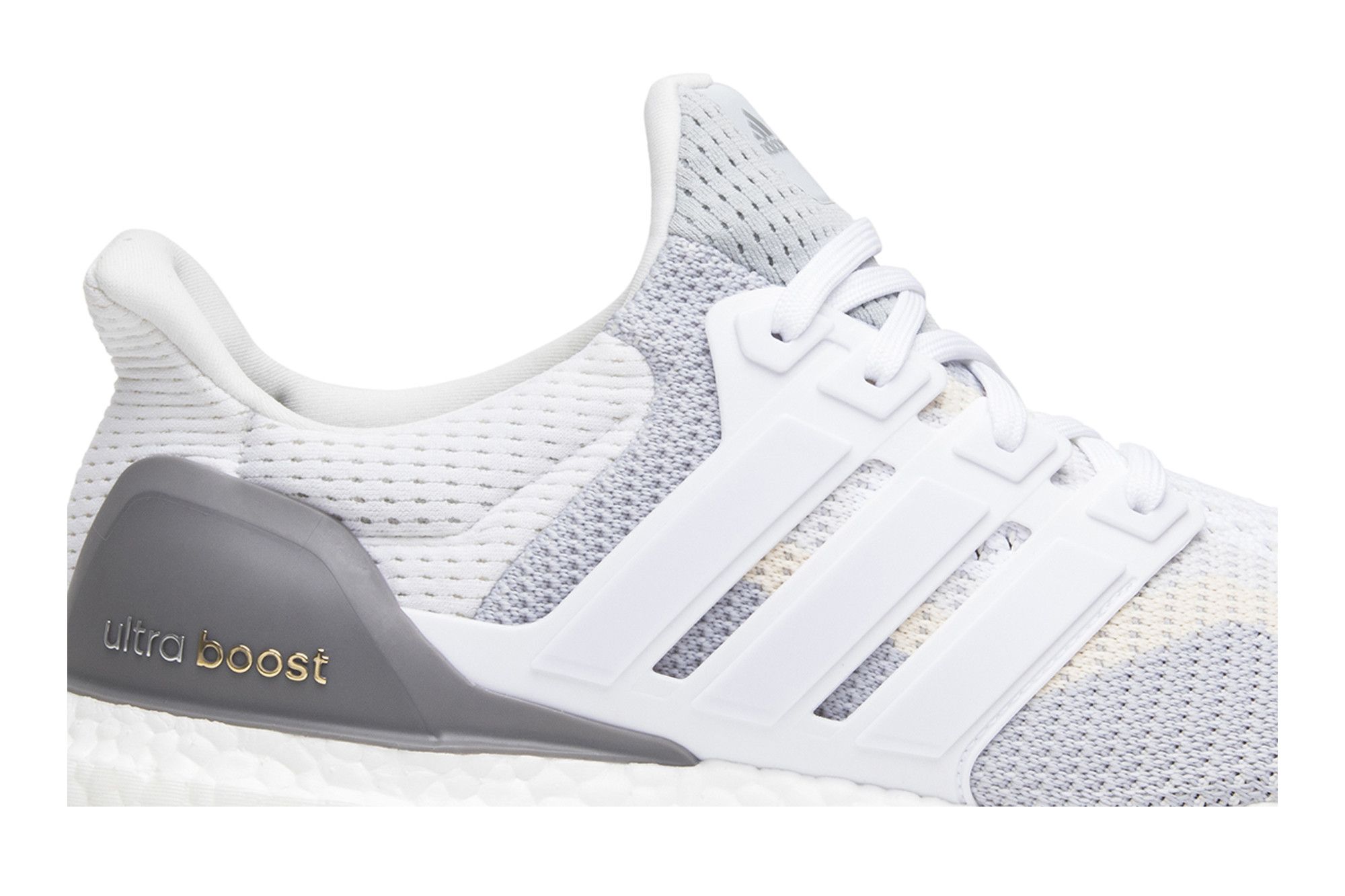 Ultra boost white/clear grey/black sale