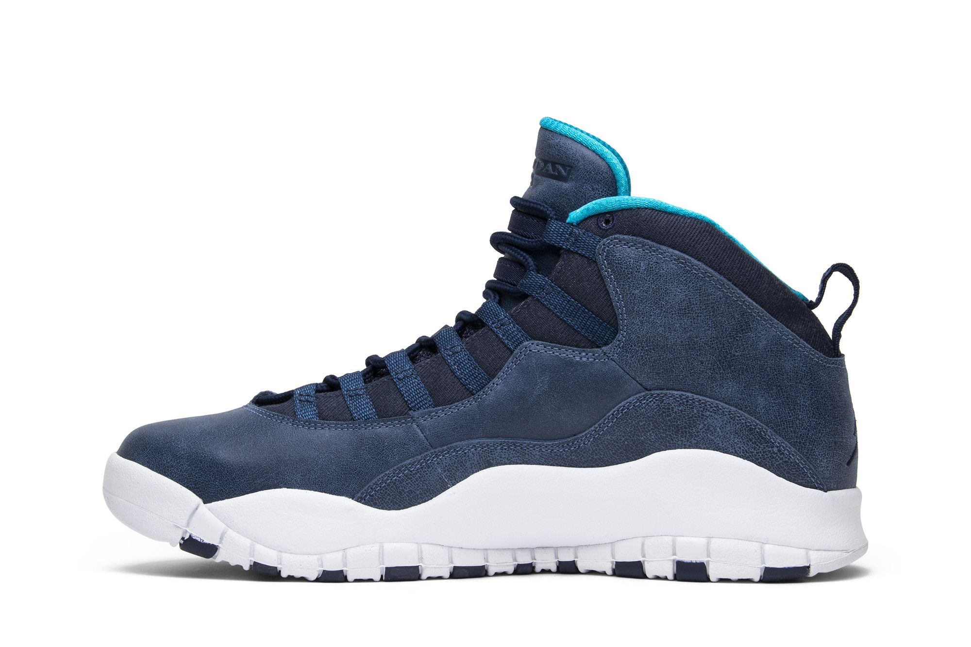 Air jordan 10 retro blue hot sale