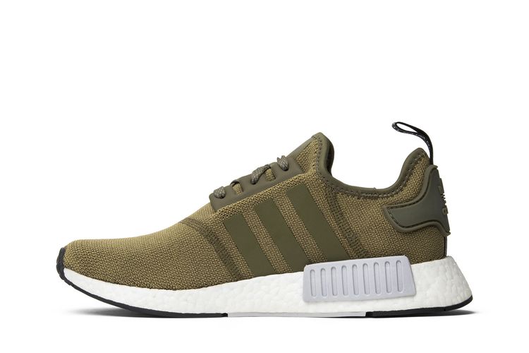 adidas gazelle silver green womens Big Kids adidas NMD_R1 Shoes Olive Strata HQ1652