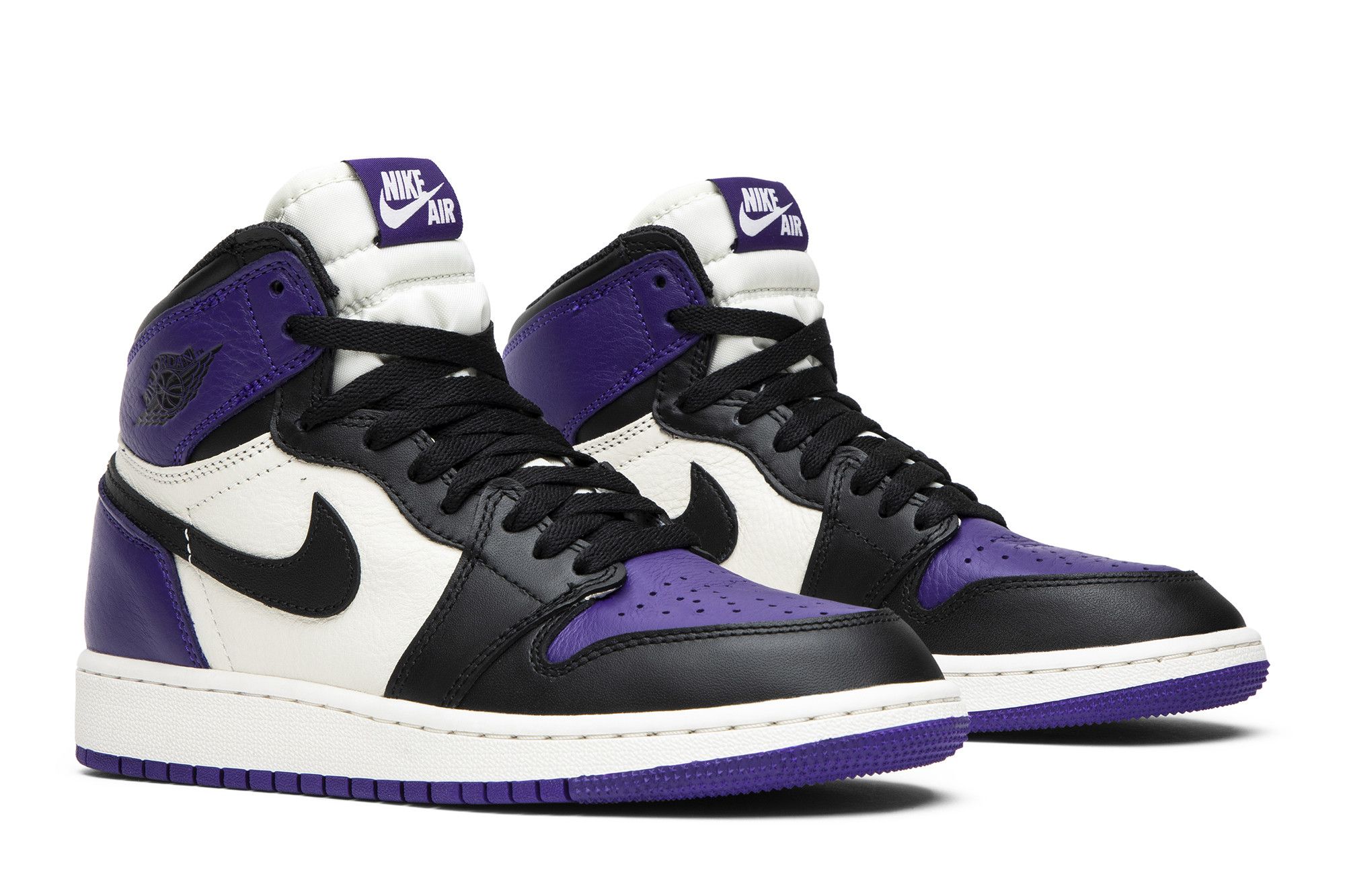 Buy Air Jordan 1 Retro High OG GS Court Purple 575441 501 GOAT CA