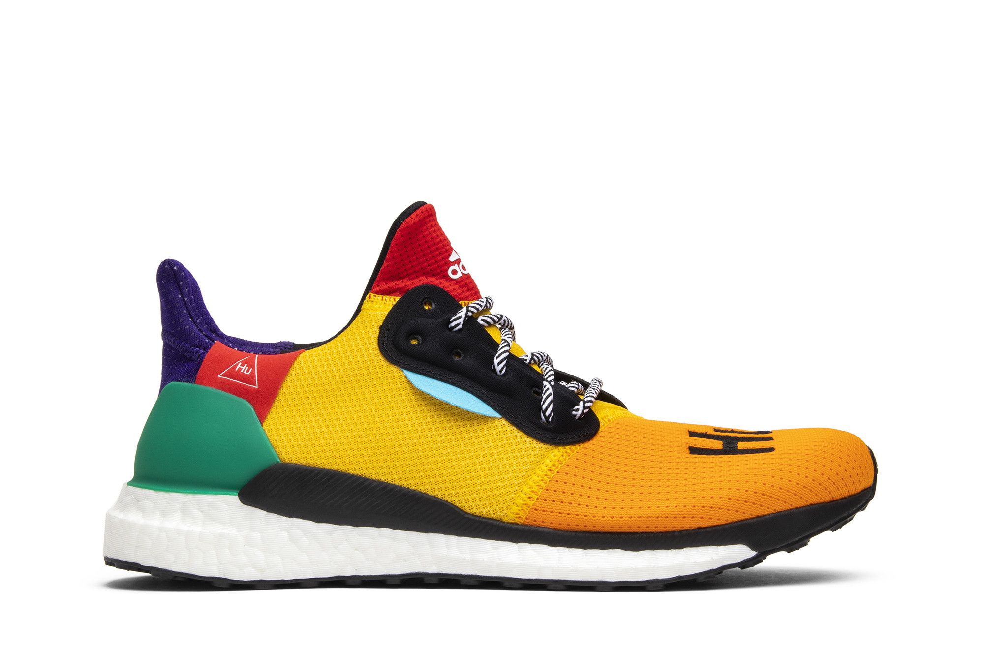 Adidas solar hu glide white best sale
