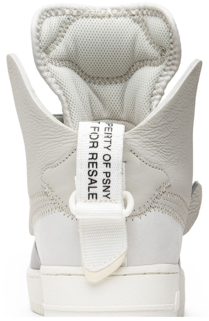 Nike PSNY x Air Force 1 High Matte Silver