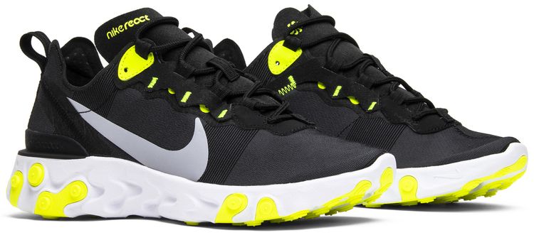 Nike Wmns React Element 55 Black Volt