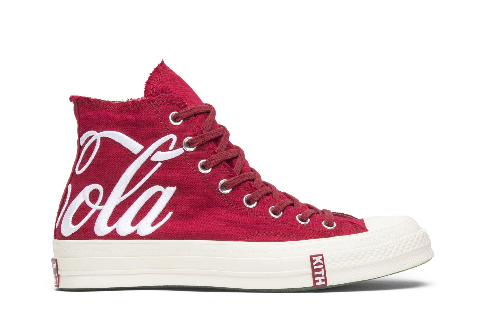 Converse kith coca cola denim online