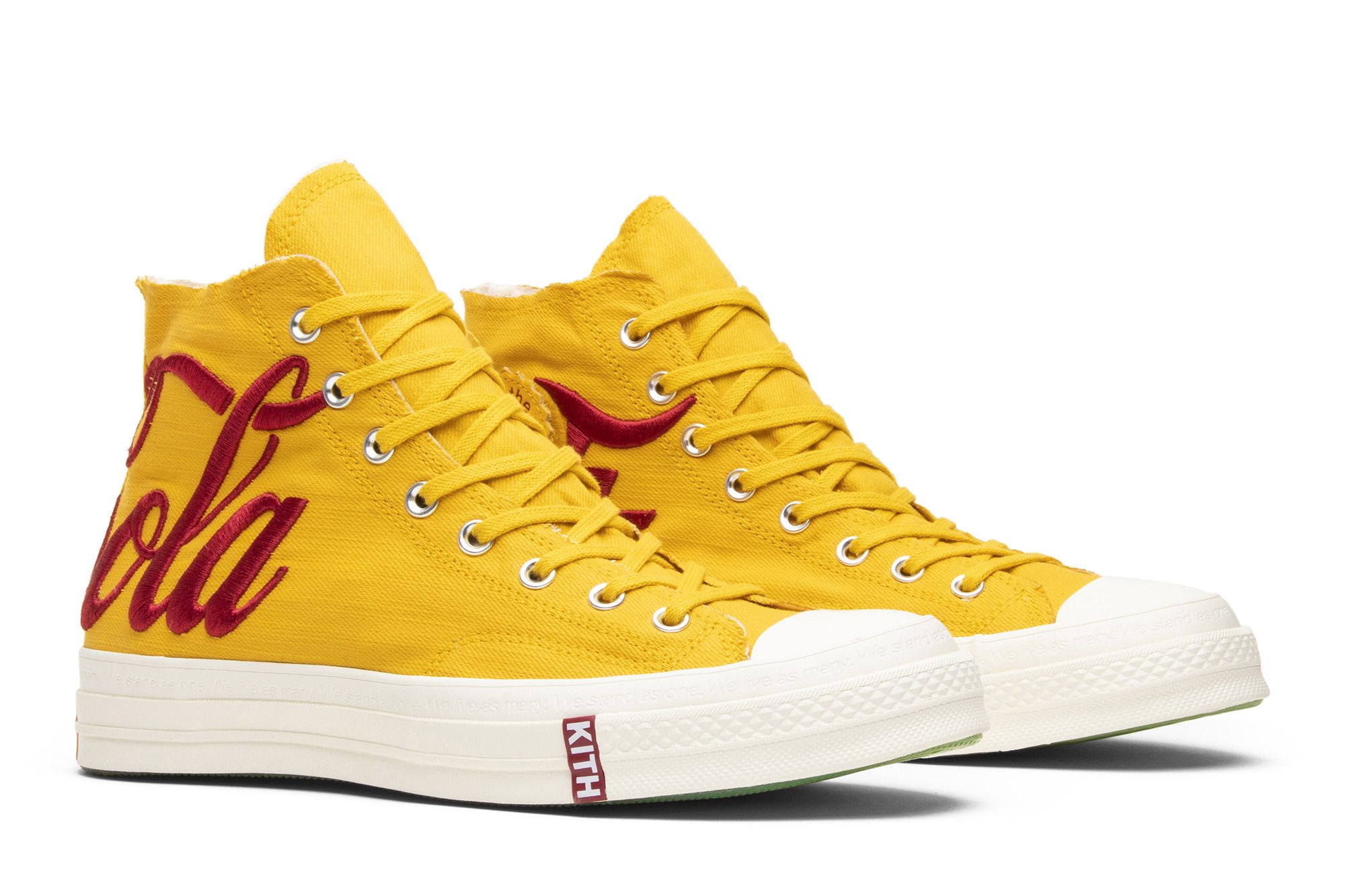Coca cola converse yellow store