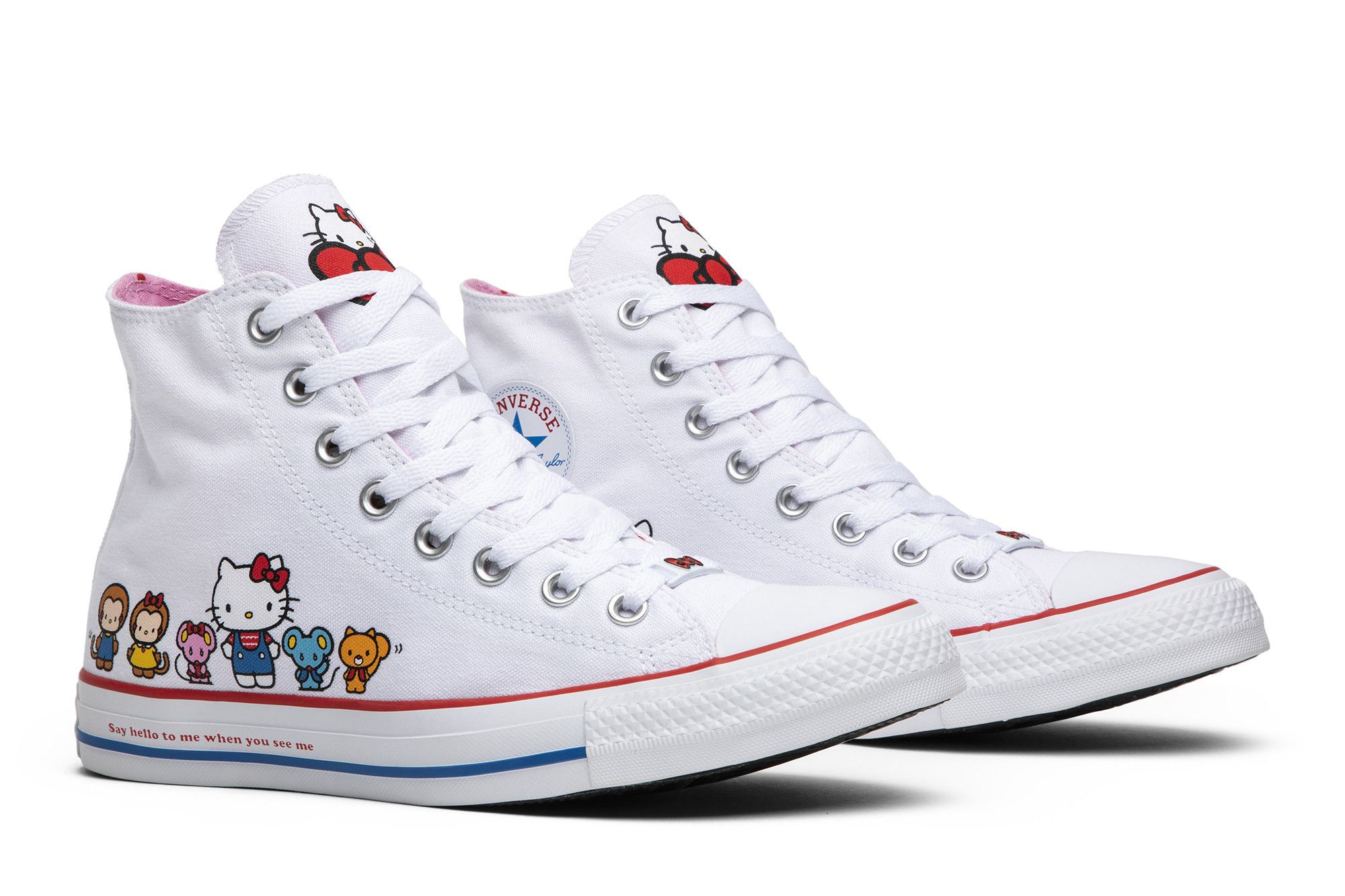 Buy Hello Kitty x Chuck Taylor All Star Canvas Hi White 162944C GOAT