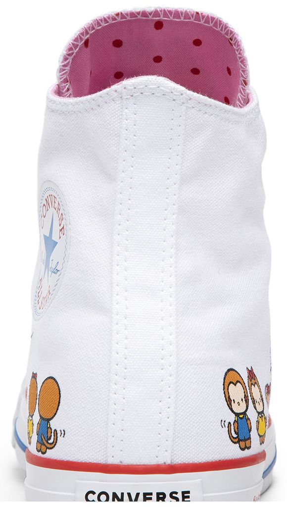 Hello Kitty x Converse Chuck Taylor All Star Canvas Hi White
