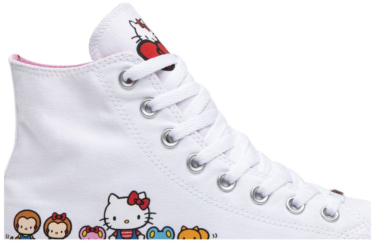 Hello Kitty x Converse Chuck Taylor All Star Canvas Hi White