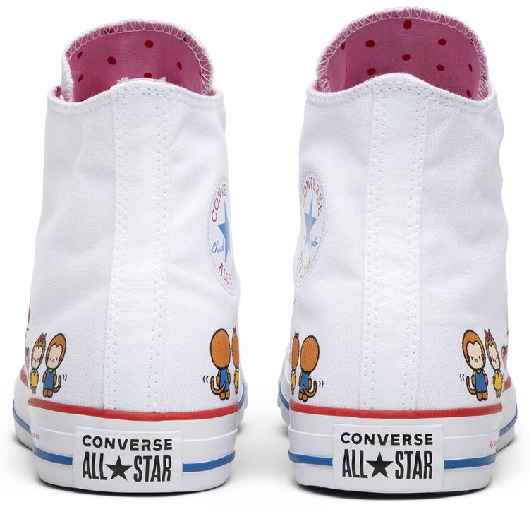 Hello Kitty x Converse Chuck Taylor All Star Canvas Hi White