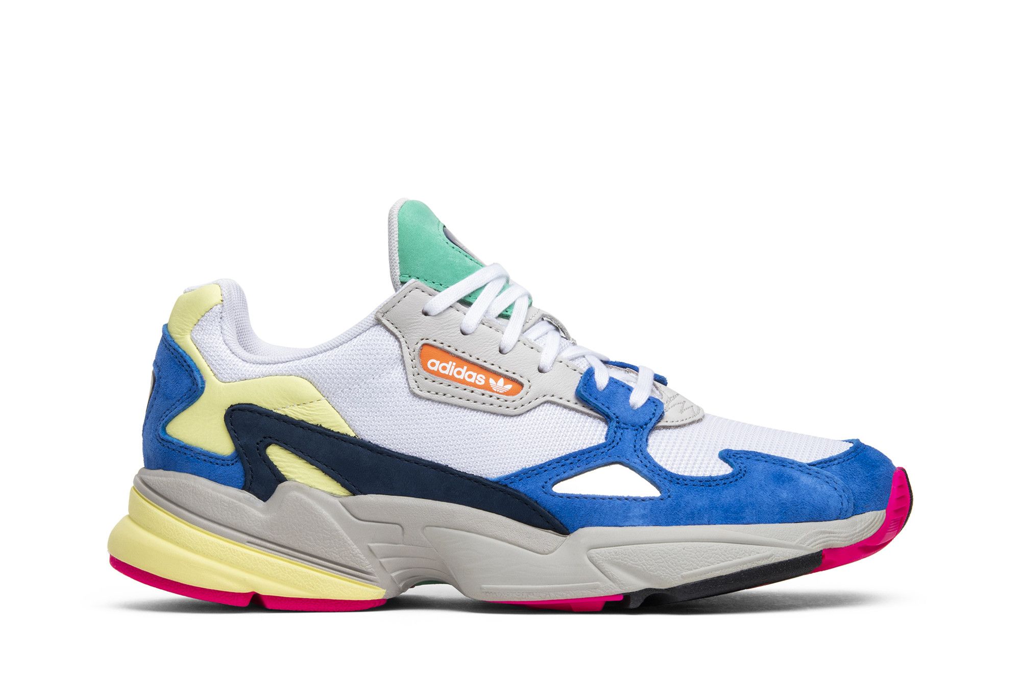 Adidas falcon blue yellow outlet