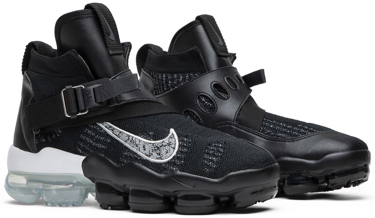 Nike Air VaporMax Premier Flyknit Black Metallic Silver