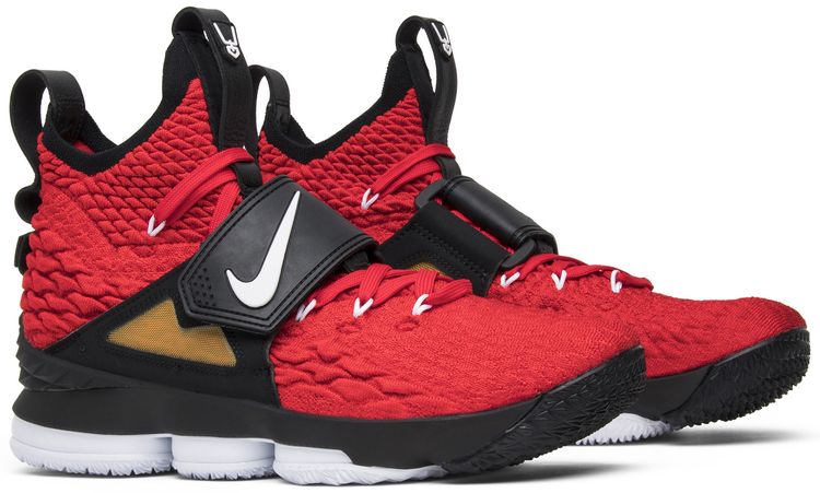 Nike LeBron 15 Red Diamond Turf PE
