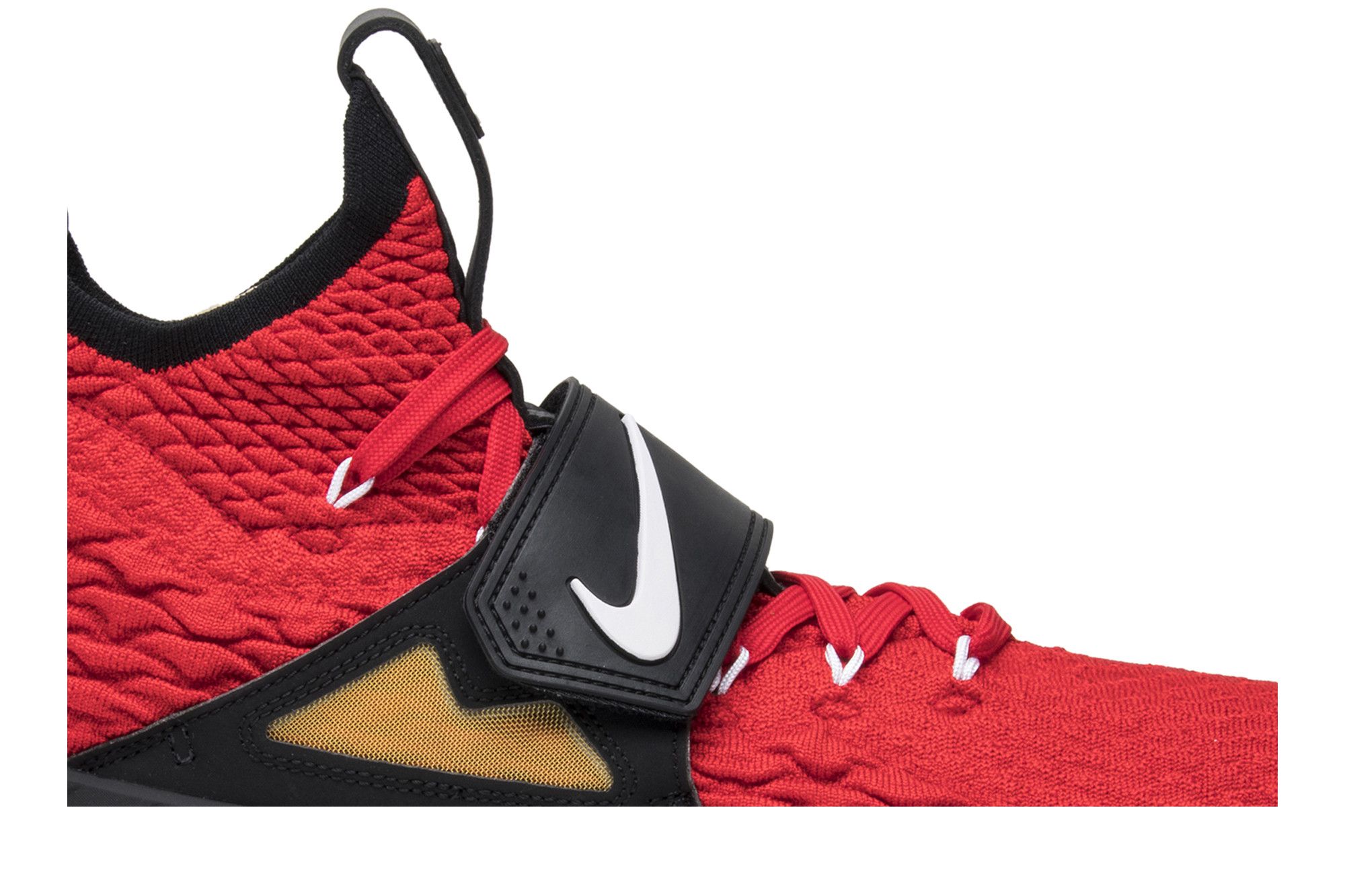 Red and white lebron 15 cheap
