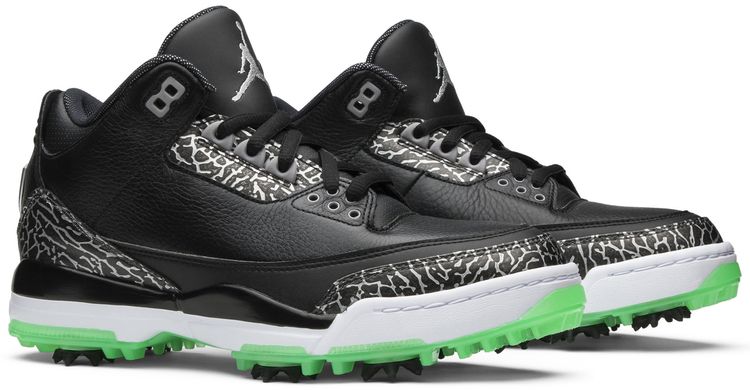 Air Jordan 3 Retro Golf Green Glow