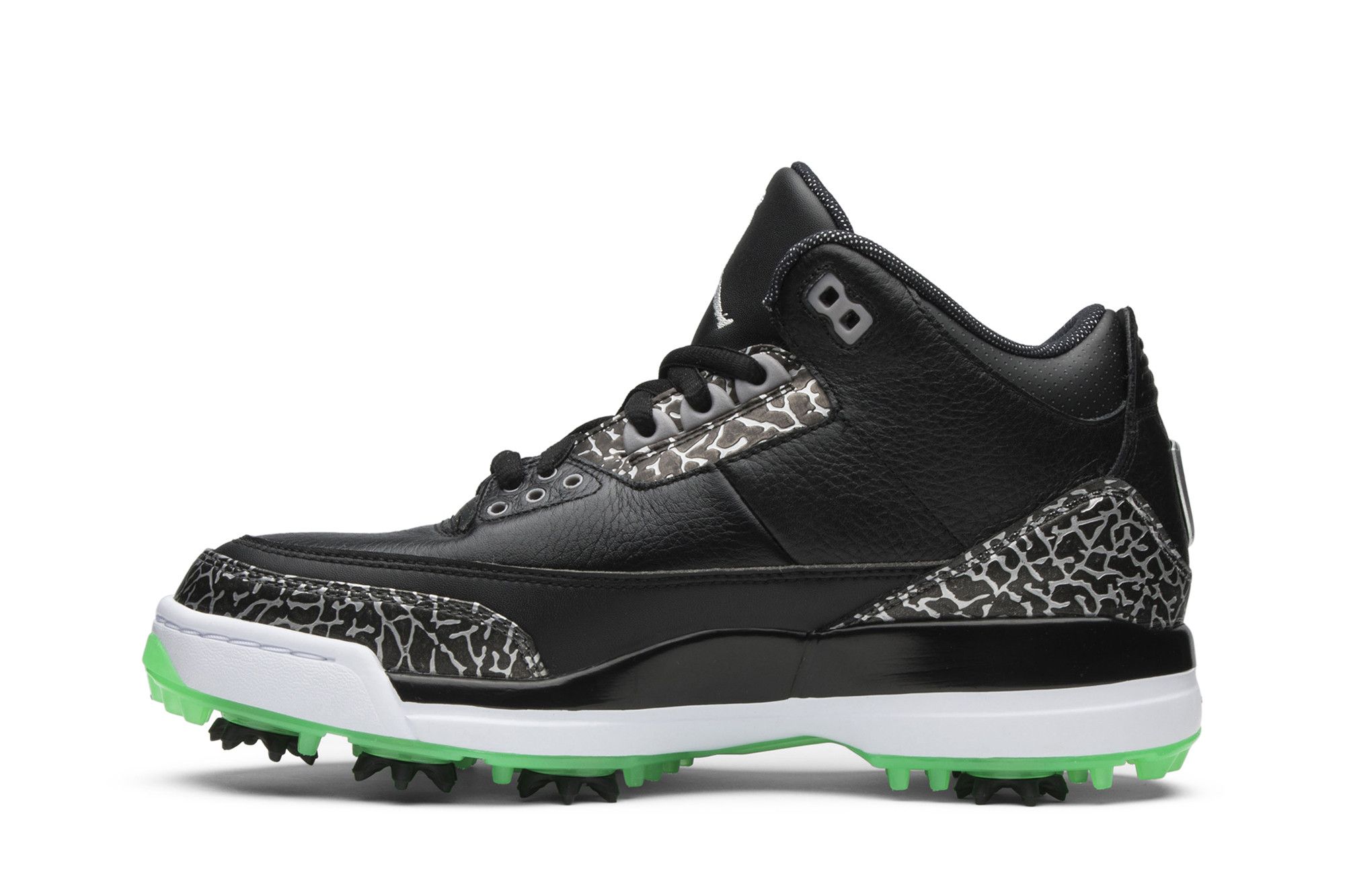 Size 10.5 Air Jordan 3 Retro Golf Green Glow