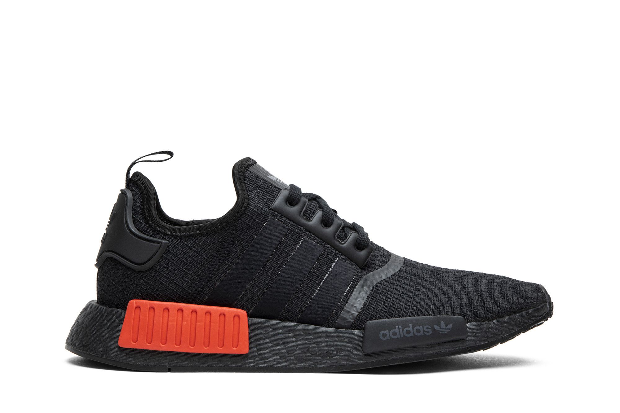 Nmd r1 ripstop top black and red