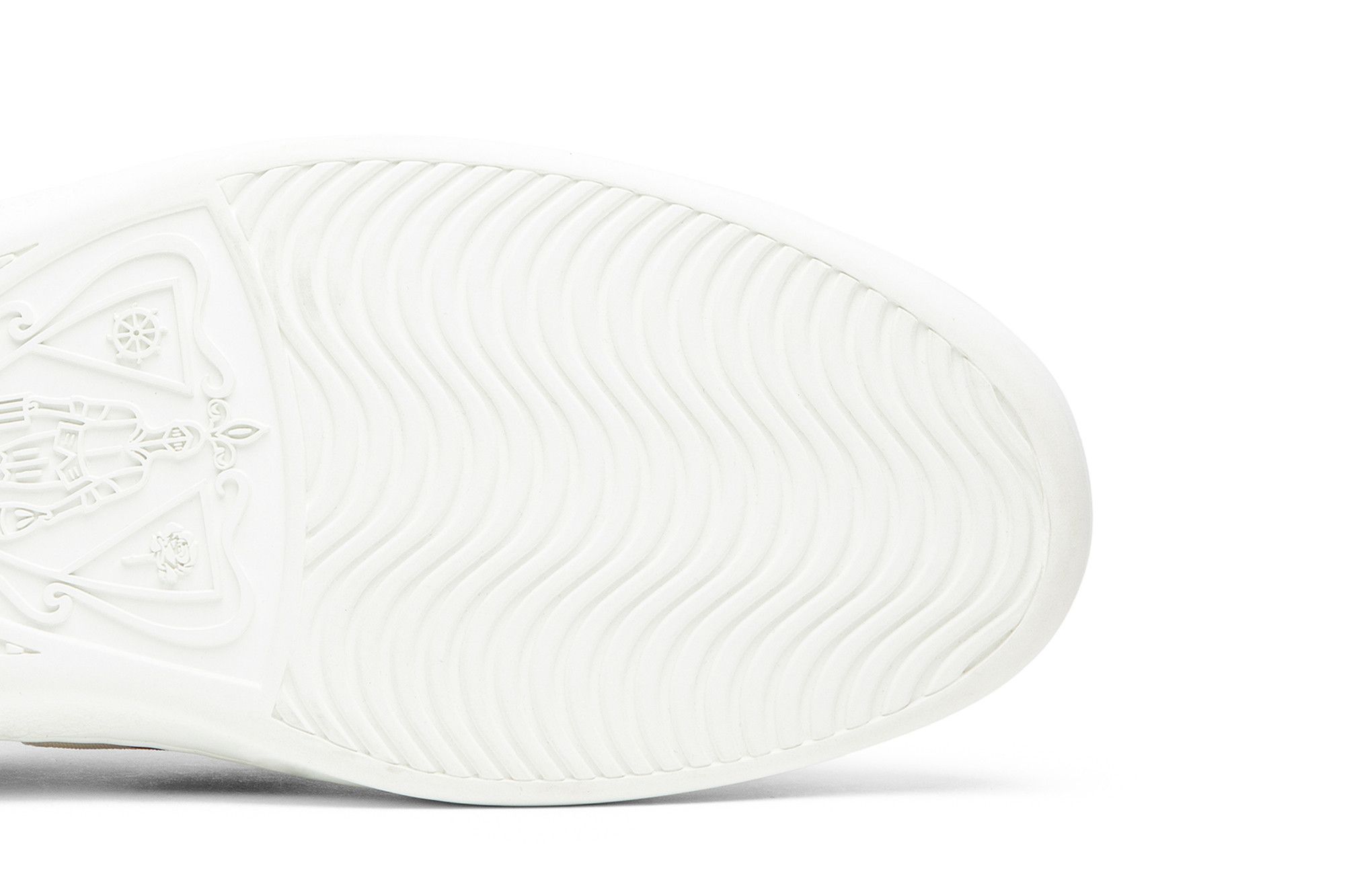 Gucci stripe leather sneaker black clearance