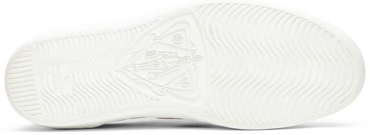 Gucci Stripe Leather Sneaker White Red Black